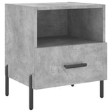 Bedside Cabinets 2 pcs Concrete Grey 40x35x47.5 cm Engineered Wood 827461