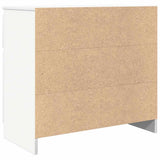 Sideboard with Drawer White 71x35x65 cm Engineered Wood 861598