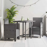 Garden Chair 2 pcs Light Grey 53 x 49 x 85 cm Polypropylene 847463