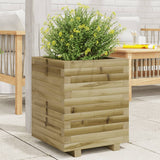 Garden Planter 40x40x49.5 cm Impregnated Wood Pine 3282513