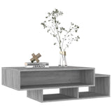 Coffee Table Grey Sonoma 105x55x32 cm Engineered Wood 815982