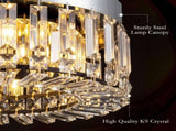 Crystal Chandeliers with 160 Crystal Pendants, 6-Light Ceiling Light for Living Bedroom Dining T3398P549935