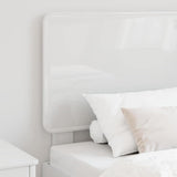 Headboard Gloss White Engineered wood 887928