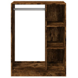 Wardrobe Smoked Oak 77x48x102 cm Engineered Wood 840811