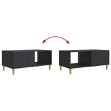 Coffee Table Black 90 x 50 x 40 cm Engineered Wood 894726