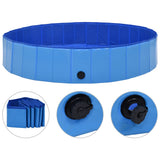 Dog Swimming Pool Blue PVC Large Foldable Dog Swimming Pool 170827