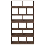 Bookcase Brown Oak 100x33x187.5 cm Engineered Wood 3309381