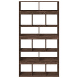 Bookcase Brown Oak 100x33x187.5 cm Engineered Wood 3309381