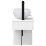 Bathroom Furniture Set 3 pcs White Engineered Wood 3405577