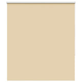 ZNTS Roller Blind Blackout Beige 130x175 cm Fabric Width 126.6 cm Polyester 4010770