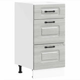 Kitchen Base Cabinet Kalmar Grey Sonoma Engineered Wood 854246