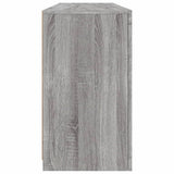 Sideboard with LED Lights Grey Sonoma 163x37x67 cm 3209077