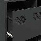Sideboard Black 135x39x103,5 cm Cold-rolled Steel 3307173