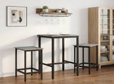 Bar Table 52 x 52 x 110 cm Engineered Wood Grey Sonoma 8006142