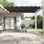 ZNTS Vertical Awning Anthracite 60x1000 cm Oxford Fabric 148204