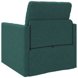 Sofa Bed Dark Green 74 x 77 x 81 cm Fabric 4106625