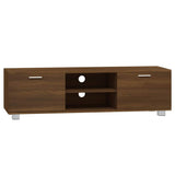 TV Cabinet Brown Oak 140x40,5x35 cm Engineered Wood 342628