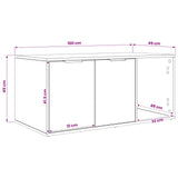 Cat Crate Furniture Old Wood 100 x 49 x 45 cm Engineered Wood 8014757