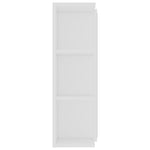 Bathroom Mirror Cabinet White 80x20.5x64 cm Engineered Wood 802606