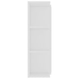 Bathroom Mirror Cabinet White 80x20.5x64 cm Engineered Wood 802606