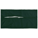 Cushion Cover 12 pcs HOUTEN Dark Green 40 x 80 cm Velvet 918087