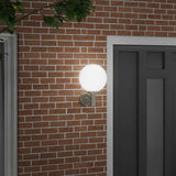 Outdoor Wall Light Silver 28 x 25 x 38 cm Stainless steel 4005945
