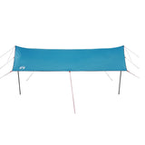 Camping Tarp Blue 460x305x210 cm Waterproof 94689