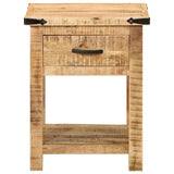 Bedside Cabinet 40x40x50 cm Solid Wood Mango 372716