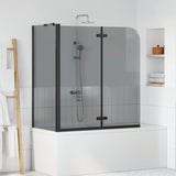 Shower Enclosure Manual Black 120 x 68 x 130 cm 42018549