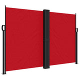 Retractable Side Awning Red 160x600 cm 4004627