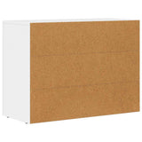 Sideboard White 80.5 x 35 x 59 cm Engineered Wood 891324