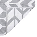Outdoor Rug ARAKIL Grey 190x290 cm PP 316952