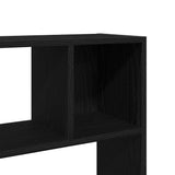 Book Cabinet/Room Divider Black Oak 105x24x102 cm 862422