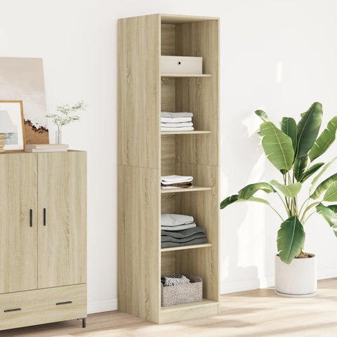 Wardrobe Sonoma Oak 50x50x200 cm Engineered Wood 3307713