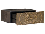 Handmade Bedside Cabinet Coffee Brown 40 x 30 x 20 cm 42020070