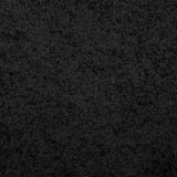 Shaggy Rug PAMPLONA High Pile Modern Black 140x200 cm 375279