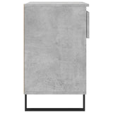 Shoe Cabinet Concrete Grey 70x36x60 cm Engineered Wood 831448