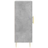 Sideboard Concrete Grey 34.5x34x90 cm Engineered Wood 830432