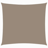 Sunshade Sail Oxford Fabric Square 6x6 m Taupe 135417