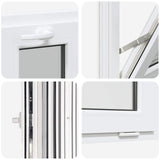 Basement Window Internal Colour White RISOR 40 x 45 cm 42047792