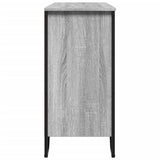 Sideboard Grey Sonoma 101x35.5x74.5 cm Engineered Wood 848557