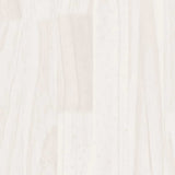 Bed Frame without Mattress White 140x190 cm Solid Wood 3104109