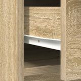 Sideboard with Drawers and Doors Sonoma Oak 73x31x90 cm 861852
