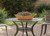 Garden Planter 5 pcs Rusty 40 x 40 x 15 cm Weathering Steel 873823