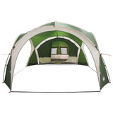 Side Tent Green 410 x 410 x 250 cm Polyester and Steel 42028681