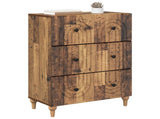Drawer Cabinet Old Wood 66 x 34.5 x 90 cm Engineered Wood 894153