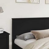 Headboard Black Oak Engineered wood 888254