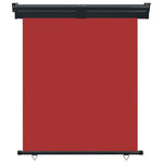 ZNTS Balcony Side Awning 145x250 cm Red 48427