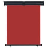 ZNTS Balcony Side Awning 145x250 cm Red 48427