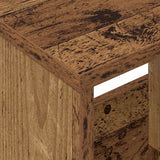 Magazine Rack 2 pcs Old Wood 35 x 30 x 45 cm 890981